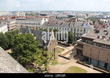 nantes in frankreich Stockfoto