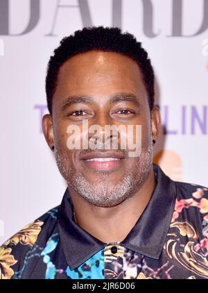 Fort Lauderdale, USA. 20. August 2022. FORT LAUDERDALE, FL - 20. AUGUST: Lamman Rucker nimmt an H.I.T.S. Teil AUF der fünften: Was denken Männer am 20. August 2022 im Broward Center for the Performing Arts Ballroom in Fort Lauderdale, Florida? (Foto von JL/Sipa USA) Quelle: SIPA USA/Alamy Live News Stockfoto