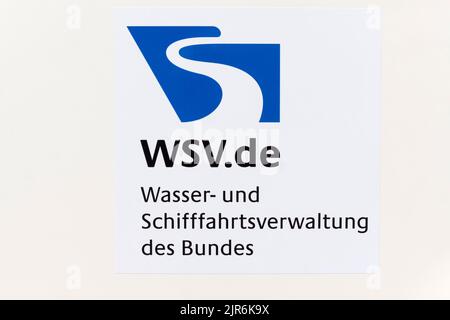 Wasser- und Schifffahrtsverwaltung des Bundes, WSV, Offene Türen der Ministerien, Berlin, Deutschland Stockfoto