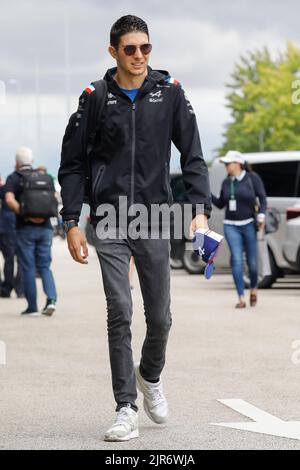 Mogyorod, Ungarn. Juli 31. 2022. Formel 1 großer Preis von Ungarn in Hungaroring, Ungarn. Im Bild: Esteban Ocon (FRA) von Alpine Stockfoto