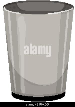 Recycling Papierkorb Müll Cartoon Vektorgrafik Stock Vektor