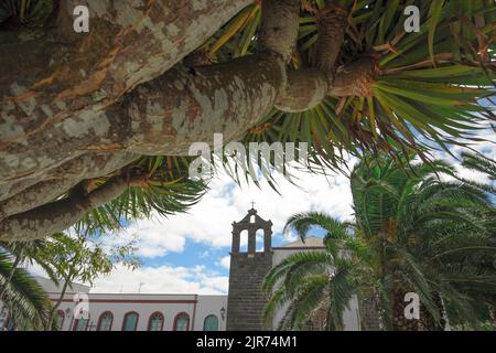 Kirche der Muttergottes von Guadalupe in Teguise, Lanzarote Stockfoto