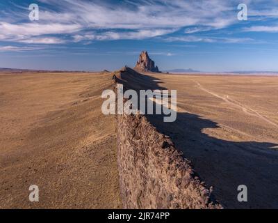Shiprock Stockfoto