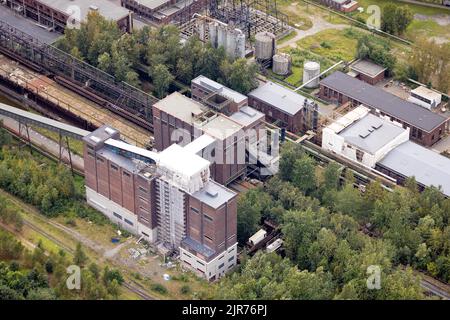 Luftaufnahme, Industriedenkmal Kokerei Hansa im Stadtteil Huckarde Dortmund, Ruhrgebiet, Nordrhein-Westfalen, Deutschland, DE, Dortmund, Europa Stockfoto