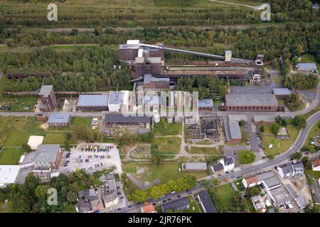 Luftaufnahme, Industriedenkmal Kokerei Hansa im Stadtteil Huckarde Dortmund, Ruhrgebiet, Nordrhein-Westfalen, Deutschland, DE, Dortmund, Europa Stockfoto