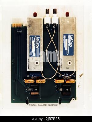 A850339 NICHT-EVENT-MODIFIKATIONEN AN GERÄTEN ROBERT R. LEGALLEY (PROJECT ENGINEER) MAR 27 85 EG&G/NTS PHOTO LAB VERÖFFENTLICHUNGSDATUM: 3/27/1985 EDGERTON, GERMESHAUSEN & GRIER; EG&G; EQUIPMENT; EQUIPMENT & INSTRUMENTS; MODIFIKATIONEN DER AUSRÜSTUNG; GLASFASERTECHNIK; GLASFASERAUSRÜSTUNG; INSTRUMENTE; INSTRUMENTE UND AUSRÜSTUNG; INSTRUMENTE UND AUSRÜSTUNG; LECROY FIBEROPTIC TRANSMITTER; NEVADA; NEVADA TESTGELÄNDE; NTS; KERNENERGIETECHNIK; KERNWAFFENTESTS; SEITE; VERÖFFENTLICHUNGEN; TESTSTANDORTE; UGT; UNTERIRDISCHE ERPROBUNG historischer Bilder. 1972 - 2012. Energieministerium. National Nuclear Security Administration. Foto Stockfoto