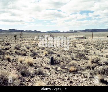 Nicht definiert. 1972 - 2012. Energieministerium. National Nuclear Security Administration. Fotos im Zusammenhang mit Atomwaffentests auf dem Testgelände in Nevada. Stockfoto