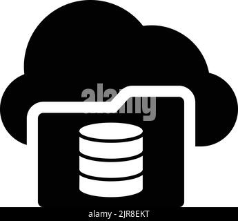 Datei, Speicher, Cloud, Datenbank-Symbol - Vektor EPS-Datei. Ideal für Printmedien, Web, Stock-Bilder, kommerzielle Nutzung oder jede Art von Design-Projekt. Stock Vektor