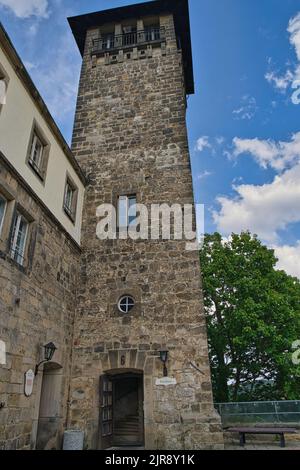 Schloss stolpen sächsische schweiz Stockfoto