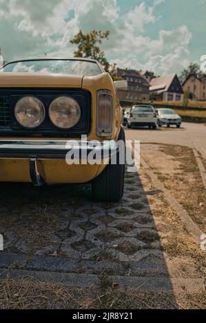 Alter ford Mustang Stockfoto