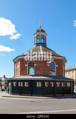 The Butter Cross, Buttermarket, Poundbury, Dorchester, Dorset, England Stockfoto