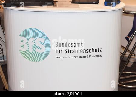 Tag der offenen Tür der Ministerien in Berlin, 2022. August, Bundesamt für Strahlenschutz, Stockfoto