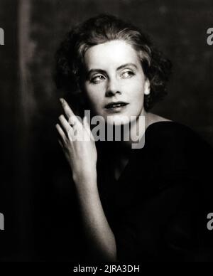 Porträtfoto von Greta Garbo 1925. Genthe, Arnold, 1869-1942, Fotograf Stockfoto