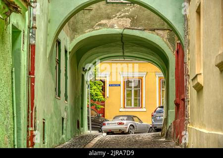 Sibiu Wahrzeichen, Rumänien Stockfoto