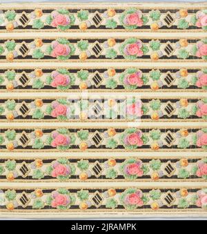 Tapete, 1930s, Hersteller unbekannt. Geschenk von Ray und Betty Weeber, 2010. Stockfoto