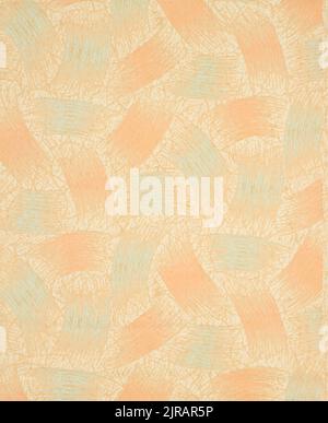 Tapete, 1930s, Hersteller unbekannt. Geschenk von Ray und Betty Weeber, 2010. Stockfoto