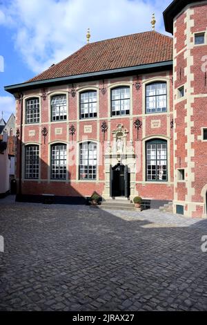 St. Elisabeth Beguinage, Kortrijk, Flandern, Belgien Stockfoto