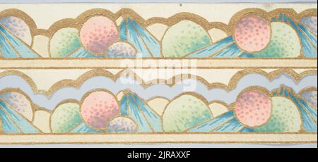 Tapete, 1930s, Hersteller unbekannt. Geschenk von Ray und Betty Weeber, 2010. Stockfoto