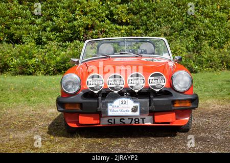 1979 MG Midget 1500 Teken bei der Three Lochs Classic, Rhu, Helensburgh, Schottland Stockfoto