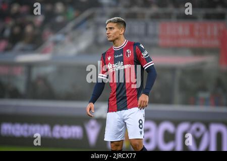 Renato Dall'Ara Stadium, Bologna, Italien, 21. November 2021, Bolognas Nicolas Dominguez-Porträt während des FC Bologna vs. FC Venezia (Portraits-Archiv) Stockfoto