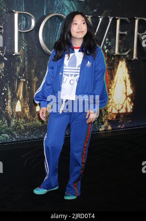 Ne Wyork, NY, USA. 23. August 2022. Awkwafina bei der New York Special Screening of the Herr der Ringe: Die Ringe der Macht im Film im Lincoln Center in New Work City am 23. August 2022. Quelle: Rw/Media Punch/Alamy Live News Stockfoto