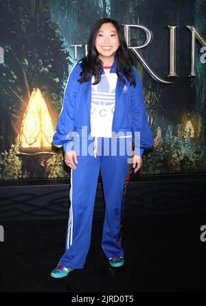 Ne Wyork, NY, USA. 23. August 2022. Awkwafina bei der New York Special Screening of the Herr der Ringe: Die Ringe der Macht im Film im Lincoln Center in New Work City am 23. August 2022. Quelle: Rw/Media Punch/Alamy Live News Stockfoto