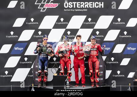 Die Ausgabe 2022 des Grand Prix von Österreich auf dem Red Bull Ring Circuit Stockfoto
