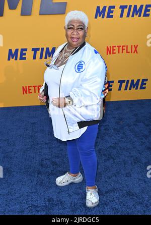 Los Angeles, USA. 23. August 2022. LOS ANGELES, USA. 23. August 2022: Luenell bei der Premiere von 'Me Time' im Regency Village Theatre, Westwood. Bildquelle: Paul Smith/Alamy Live News Stockfoto