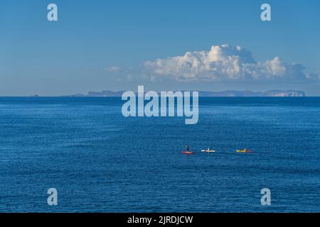 Kanuten, Cabrera-Inseln, Mallorca, Balearen, Spanien Stockfoto