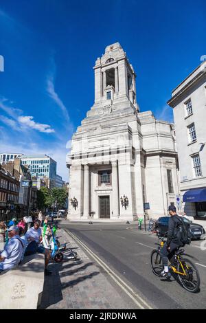 Die Freimaurerhalle in London, England, Großbritannien Stockfoto