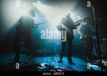 Kopenhagen, Dänemark. 23. August 2022. Der britische Dark Folk Act A.A. Williams spielt ein Live-Konzert im Pumpehuset in Kopenhagen. (Foto: Gonzales Photo/Alamy Live News Stockfoto