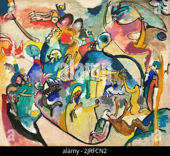 Allerheiligen II, Wassily Kandinsky, 1911, Lenbachhaus, München, Deutschland, Europa
