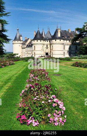 Chaumont Frankreich. Chateau de Chaumont sur Loire Stockfoto