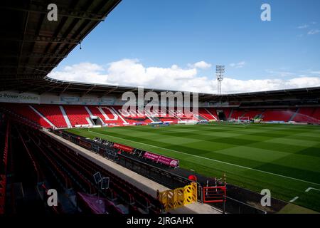 Doncaster Rovers FC. Eco-Power-Stadion. Stockfoto