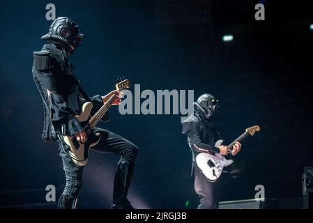 05. Mai 2022: Ghost tritt beim Mediolanum Forum in Mailand auf Stockfoto