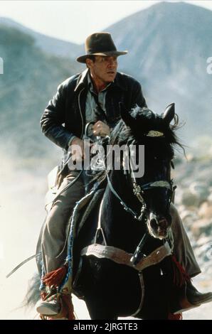 HARRISON Ford, INDIANA JONES UND DER LETZTE KREUZZUG, 1989 Stockfoto