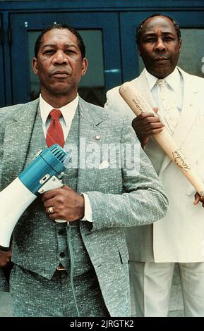 MORGAN FREEMAN, LEAN ON ME, 1989 Stockfoto