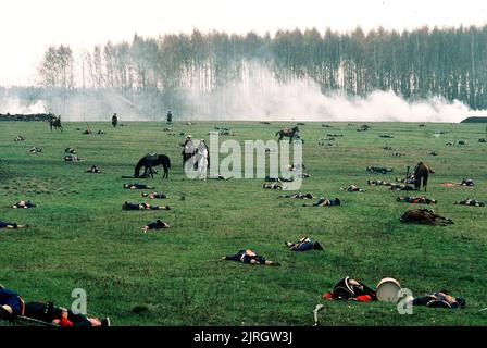 KAMPFSZENE, PETER DER GROSSE, 1986 Stockfoto