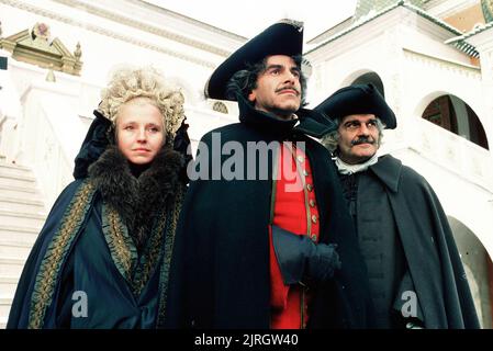 MAXIMILIAN SCHELL, Omar Sharif, Hanna Schygulla, Peter der Große, 1986 Stockfoto