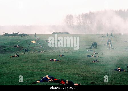 KAMPFSZENE, PETER DER GROSSE, 1986 Stockfoto