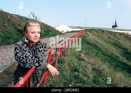 HANNA SCHYGULLA, PETER DER GROSSE, 1986 Stockfoto