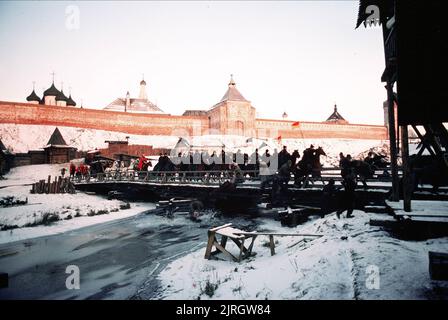 KAMPFSZENE, PETER DER GROSSE, 1986 Stockfoto