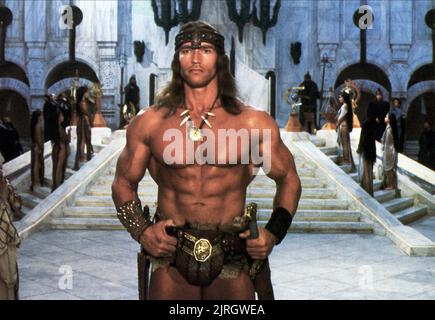 ARNOLD SCHWARZENEGGER, Conan der Zerstörer, 1984 Stockfoto