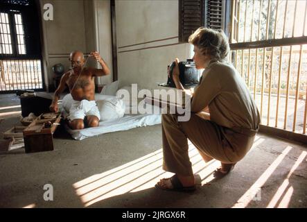 BEN KINGSLEY, Candice Bergen, Gandhi, 1982 Stockfoto
