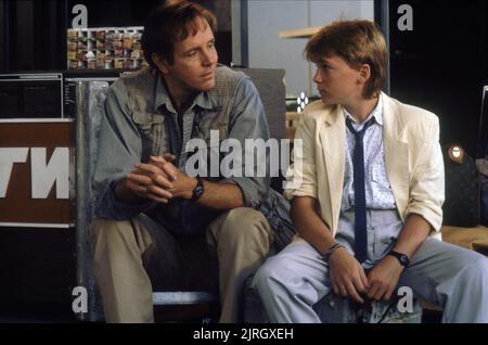 MICHAEL MORIARTY, RICKY ADDISON REED, EINE RÜCKKEHR ZU SALEM'S LOT, 1987 Stockfoto