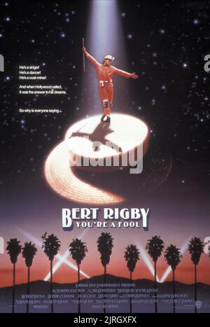 FILMPLAKAT, BERT RIGBY YOU'RE A NARR, 1989 Stockfoto