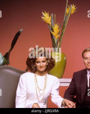 STEPHANIE BEACHAM, Charlton Heston, die COLBYS, 1985 Stockfoto