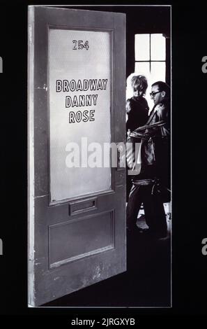MIA FARROW, WOODY ALLEN, BROADWAY DANNY ROSE, 1984 Stockfoto