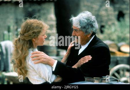 JANE FONDA, Gregory Peck, Old Gringo, 1989 Stockfoto