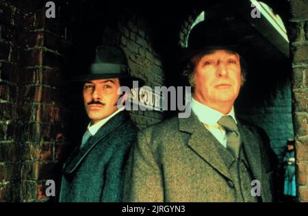 LEWIS COLLINS, Michael Caine, JACK THE RIPPER, 1988 Stockfoto